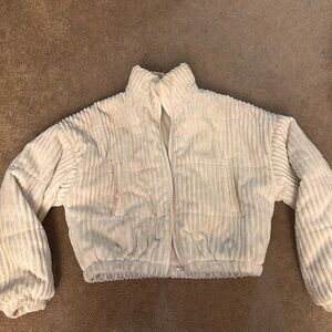 Corduroy Cropped Jacket